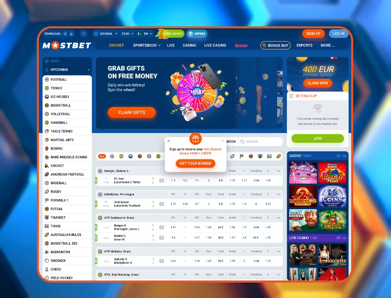 Official main page