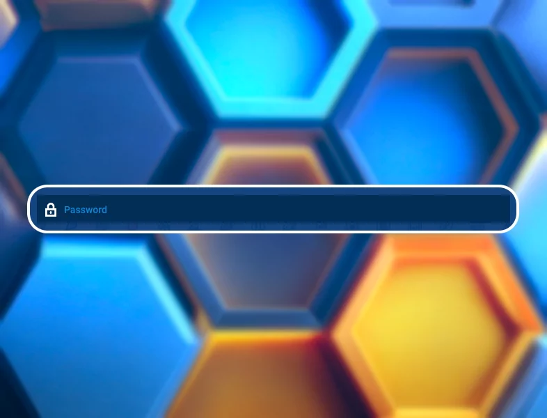 Entering personal data