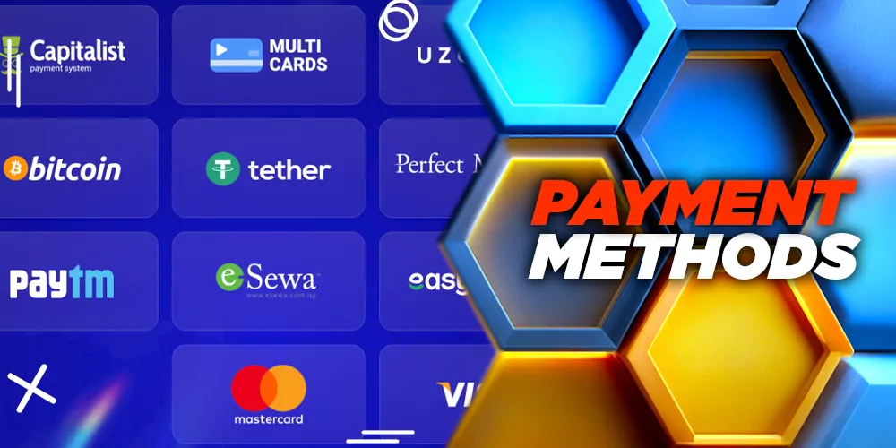 Payment and withdrawal methods for partners