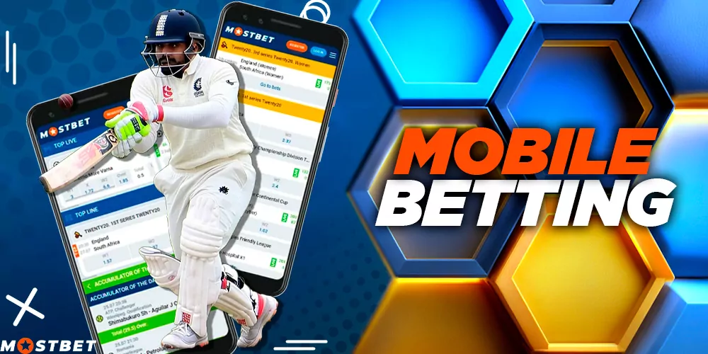 Bet on cricket via the app’s mobile version.
